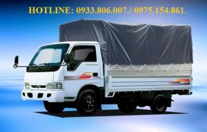 XE TẢI KIA 1.4T THÙNG MUI BẠT